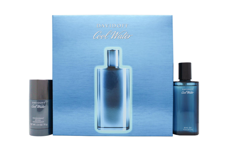 Davidoff Cool Water Gift Set 75ml EDT + 75g Deodorant Stick Davidoff
