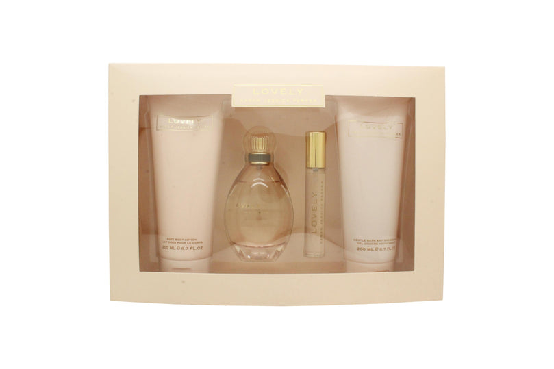 Sarah Jessica Parker Lovely Gift Set 100ml EDP + 200ml Shower Gel + 200ml Body Lotion + 15ml EDP Sarah Jessica Parker