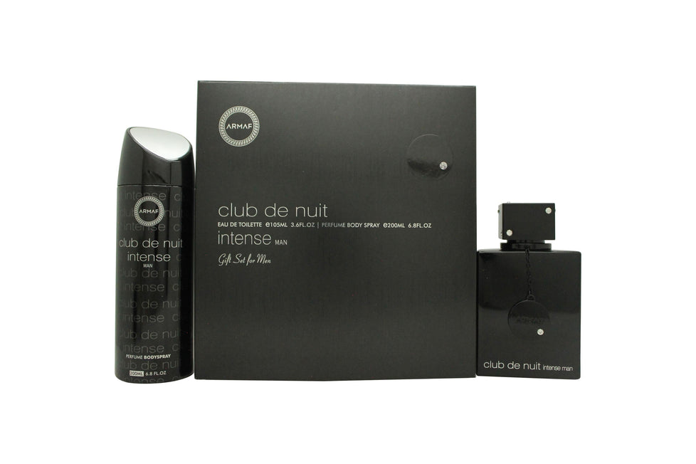 Armaf Club De Nuit Intense Gift Set 105ml EDT + 200ml Body Spray Armaf