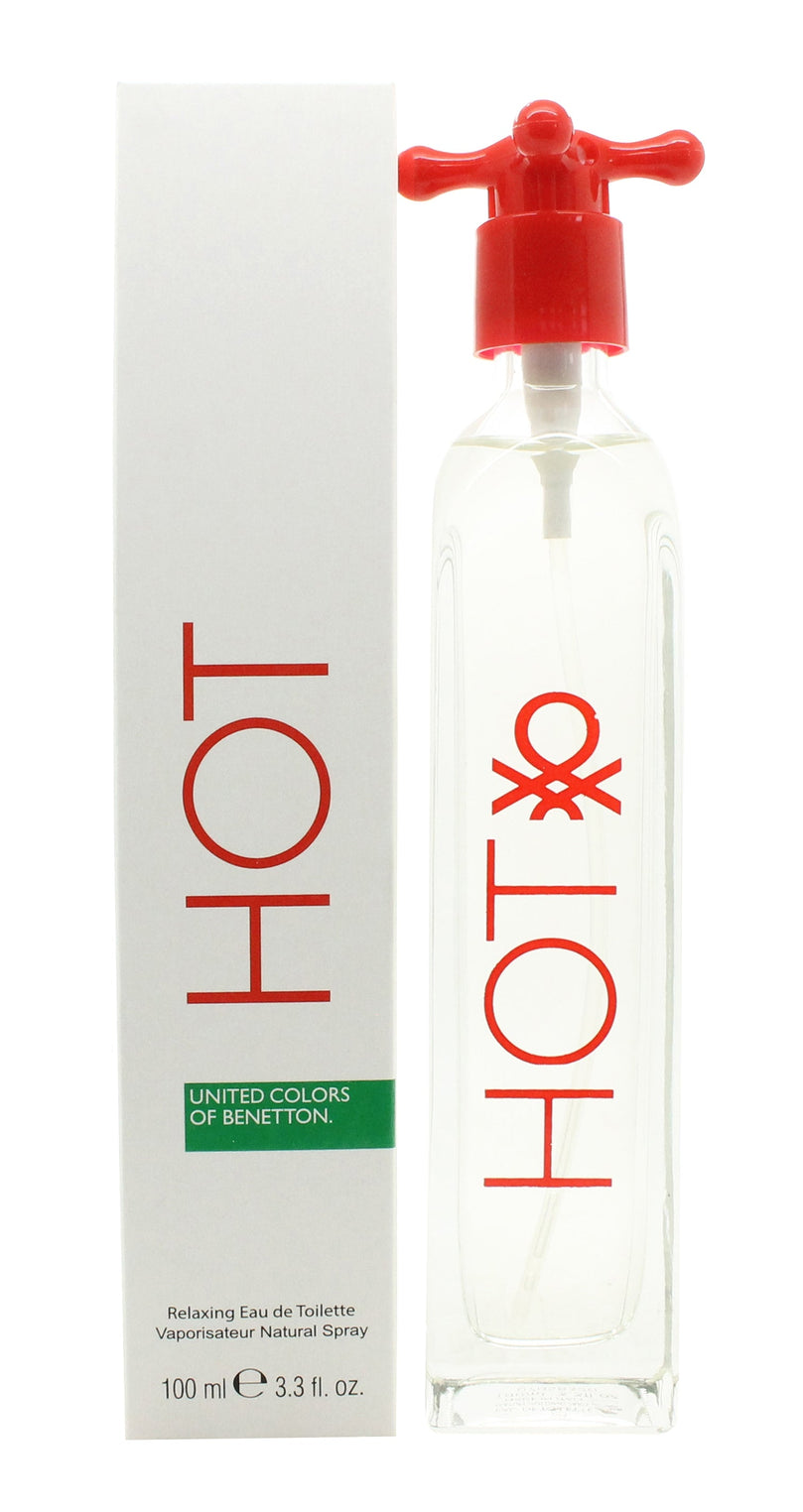Benetton Hot Eau de Toilette 100ml Sprej - Ny Version Benetton