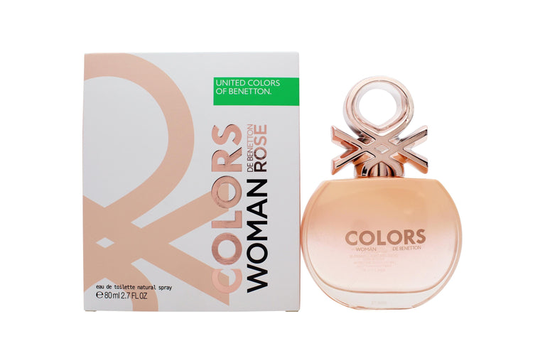 Benetton Colors Woman Rose Eau de Toilette 80ml Spray Benetton
