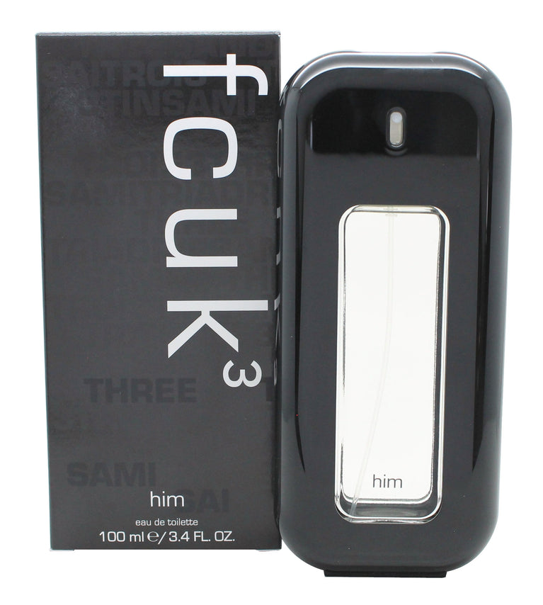 FCUK FCUK 3 Eau de Toilette 100ml Sprej FCUK