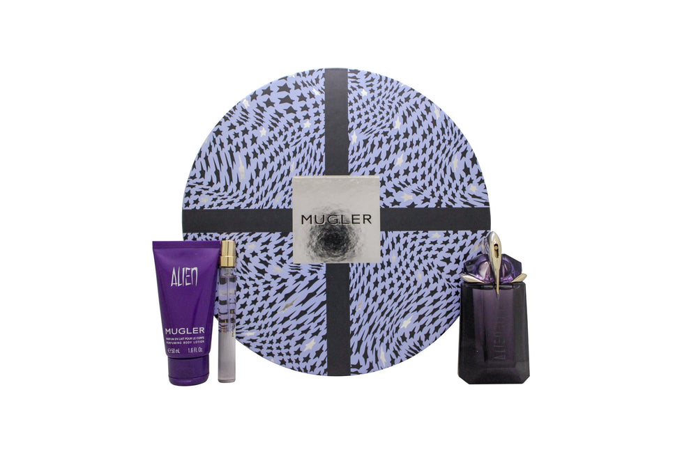Thierry Mugler Alien Gift Set 60ml EDP + 10ml EDP + 50Ml Body Lotion Mugler