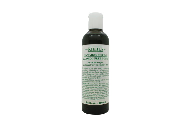 Kiehl's Cucumber Herbal Alcohol-Free Toner 250ml - För Torr och Känslig Hud Kiehl's