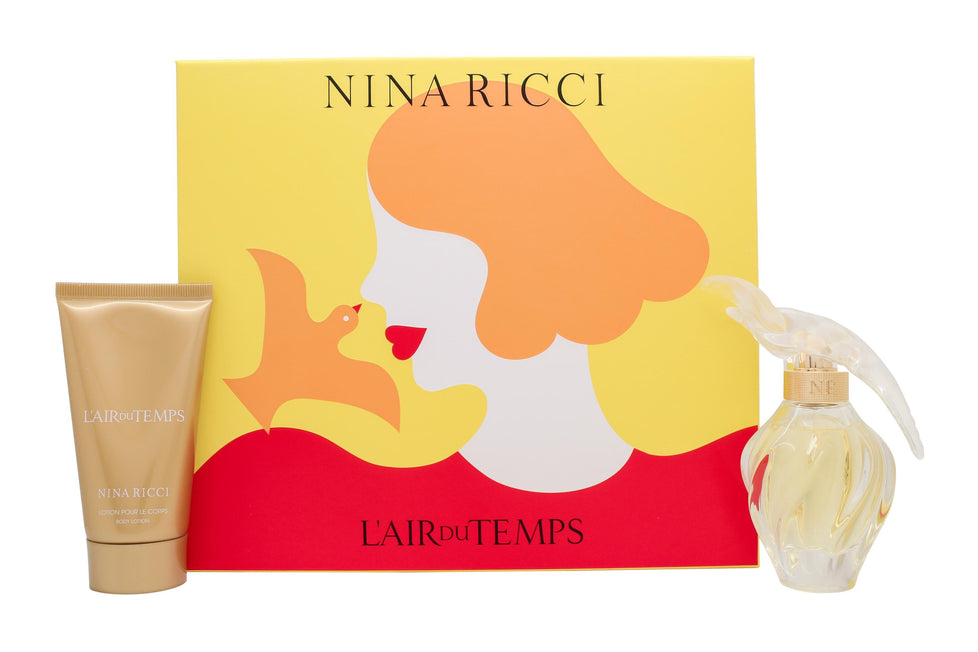 Nina Ricci L'air Du Temps Presentset 50ml EDT + 75ml Body Lotion Nina Ricci