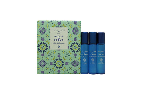 Acqua di Parma Blu Mediterraneo Discovery Set 12ml Arancia di Capri EDT + 12ml Fico di Amalfi EDT + 12ml Mirto di Panarea EDT Acqua di Parma
