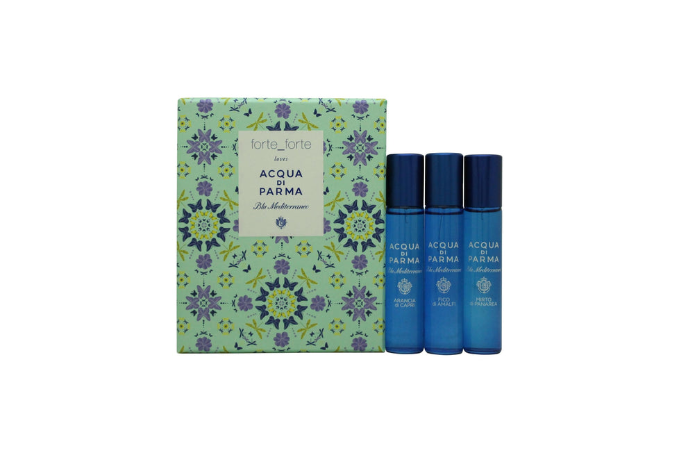 Acqua di Parma Blu Mediterraneo Discovery Set 12ml Arancia di Capri EDT + 12ml Fico di Amalfi EDT + 12ml Mirto di Panarea EDT Acqua di Parma