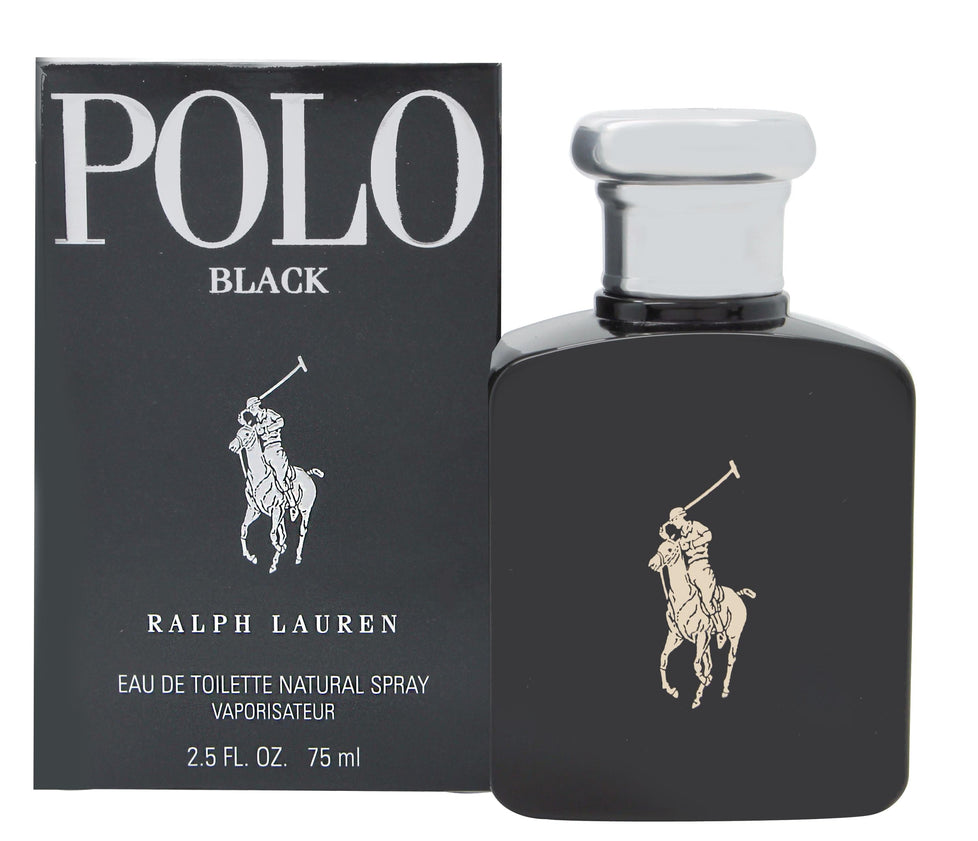 Ralph Lauren Polo Black Eau de Toilette 75ml Spray Ralph Lauren
