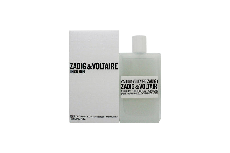 Zadig & Voltaire This is Her Eau de Parfum 100ml Spray Zadig & Voltaire
