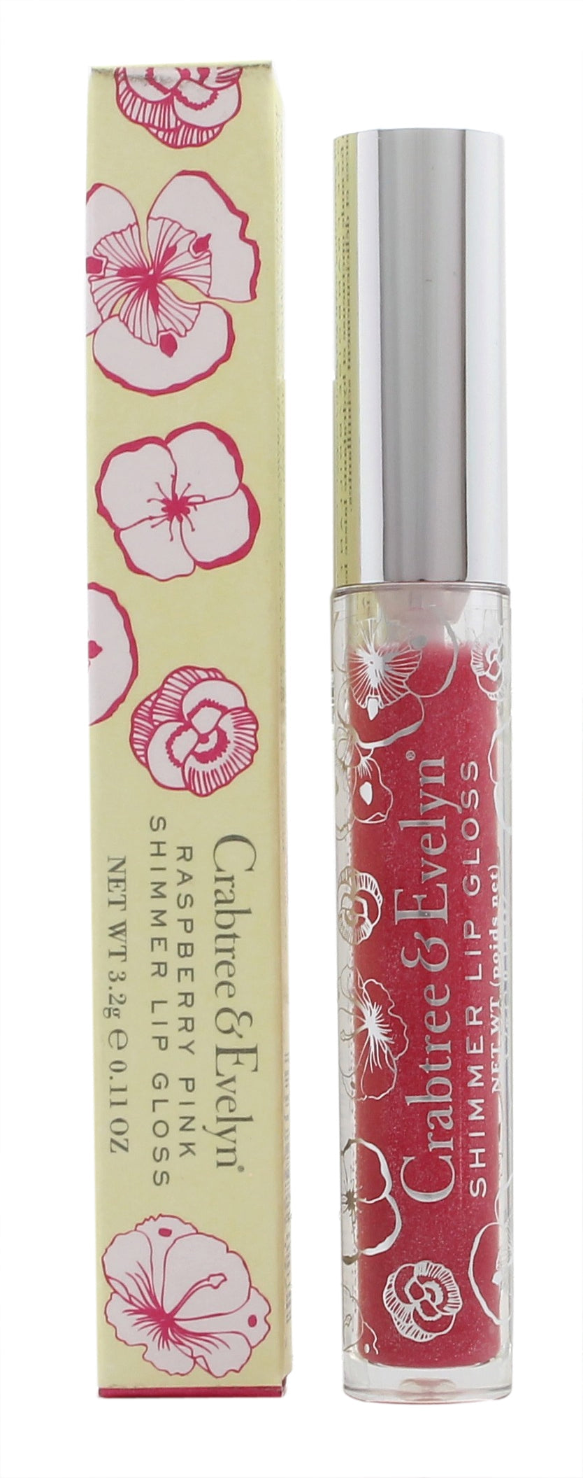 Crabtree & Evelyn Shimmer Lip Gloss 3.2g Pink Raspberry Crabtree & Evelyn
