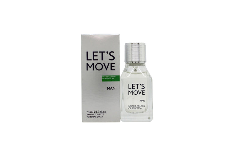 Benetton Let's Move Eau de Toilette 40ml Sprej Benetton