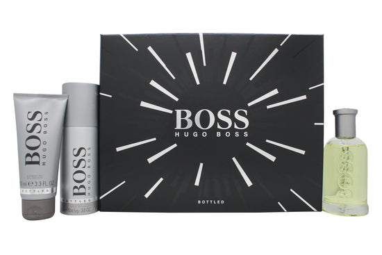 Hugo Boss Boss Bottled Presentset 100ml EDT + 100ml Shower Gel + 150ml Deodorantspray Hugo Boss