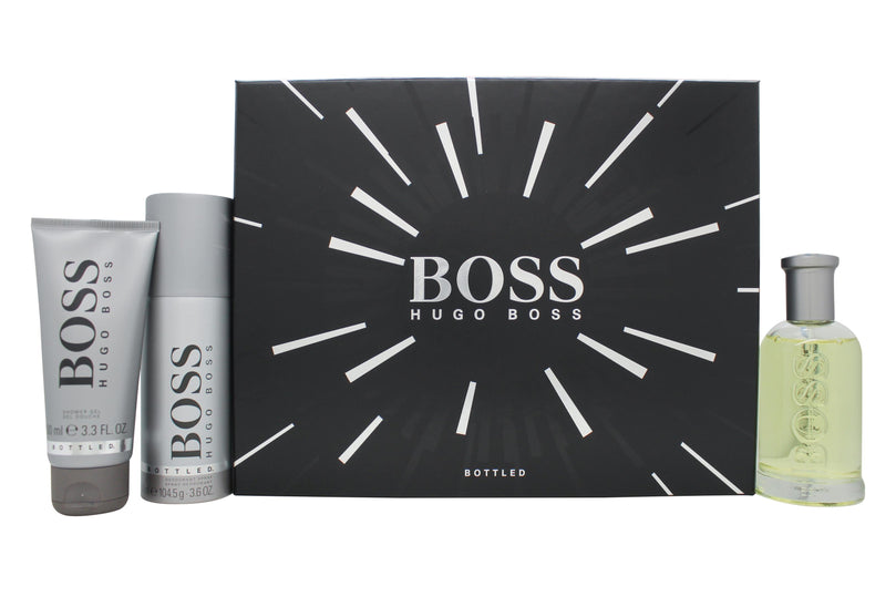 Hugo Boss Boss Bottled Presentset 100ml EDT + 100ml Shower Gel + 150ml Deodorantspray Hugo Boss