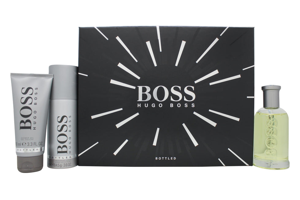 Hugo Boss Boss Bottled Presentset 100ml EDT + 100ml Shower Gel + 150ml Deodorantspray Hugo Boss