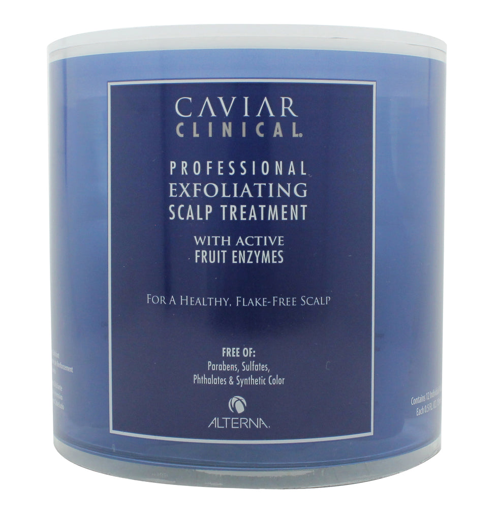Alterna Caviar Clinical Professional Exfoliating Scalp Treatment 12 x 15ml Alterna