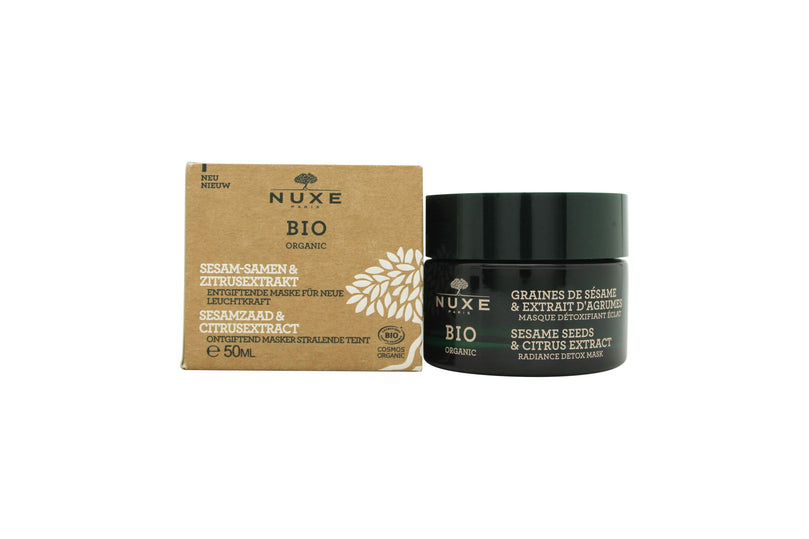 Nuxe Bio Organic Sesame Seeds & Citrus Extract Radiance Detox Mask 50ml Nuxe