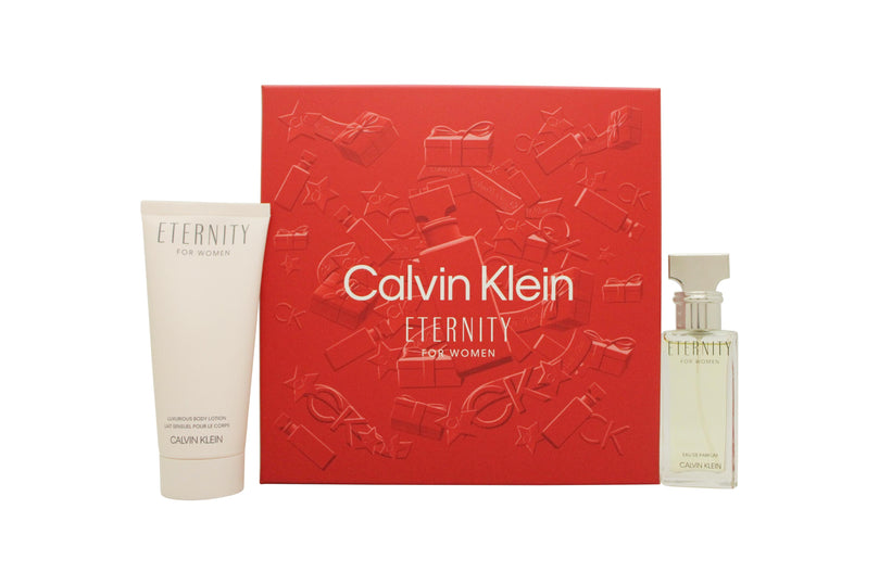 Calvin Klein Eternity Gift Set 30ml EDP + 100ml Body Lotion - Christmas Edition Calvin Klein