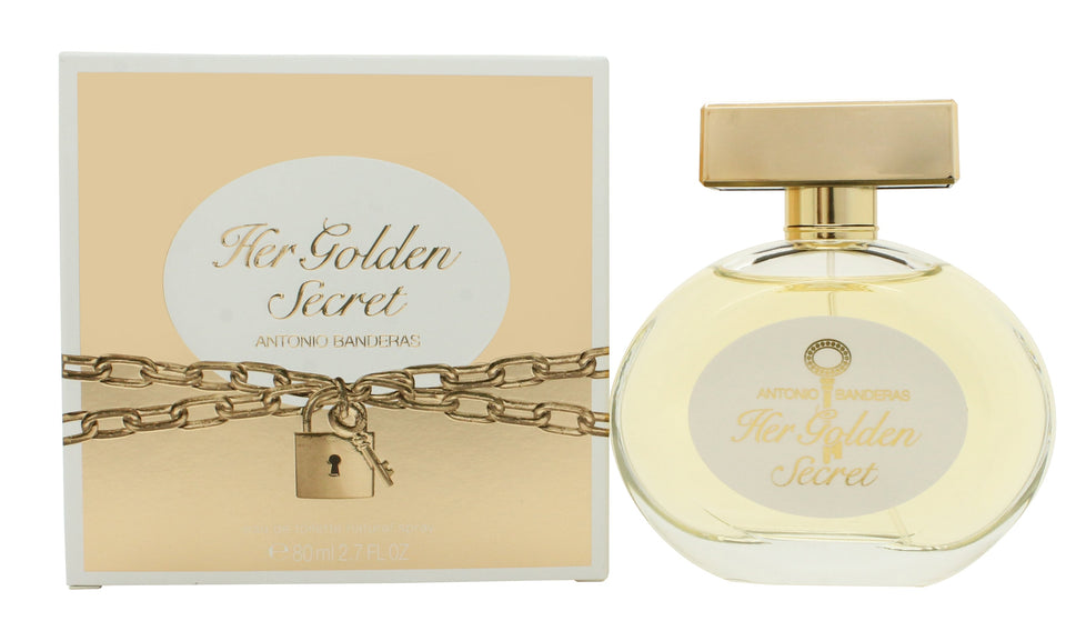 Antonio Banderas Her Golden Secret Eau de Toilette 80ml Sprej Antonio Banderas