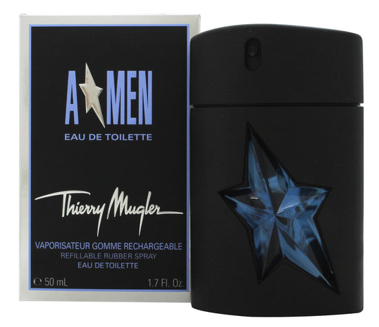 Thierry Mugler A*Men Rubber Flask Eau de Toilette 50ml Spray - Återfyllbar Thierry Mugler