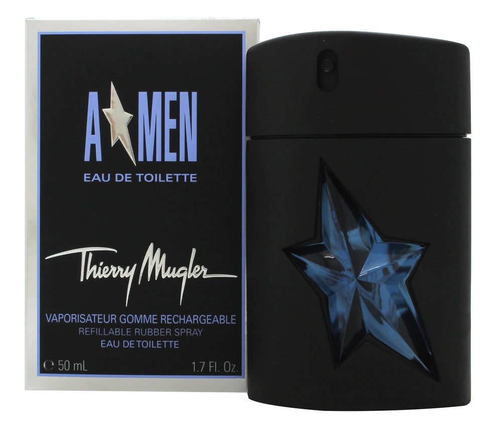 Thierry Mugler A*Men Rubber Flask Eau de Toilette 50ml Spray - Återfyllbar Thierry Mugler