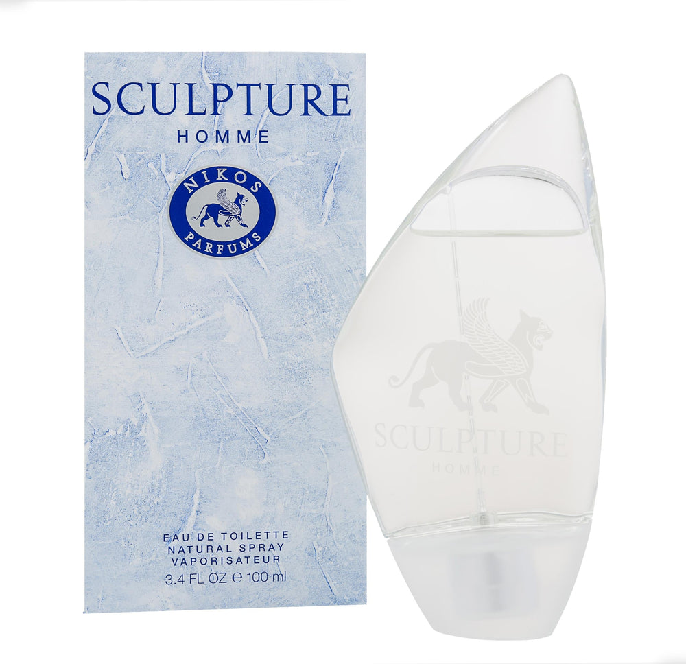 Eau De Toilette Nikos Sculpture Pour Homme 100 Ml - Neuf Sous Emballage D'origine, Parfum Masculin