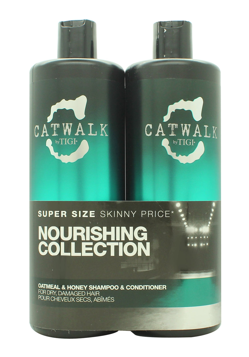 Tigi Duo Pack Catwalk Oatmeal & Honey 750ml Shampoo + 750ml Conditioner Tigi