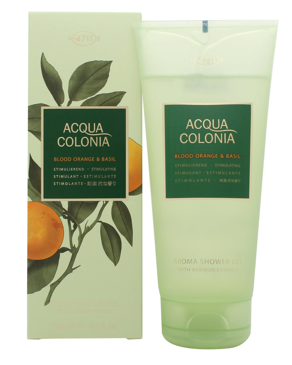 Mäurer & Wirtz 4711 Acqua Colonia Blood Orange & Basil Duschgel 200ml Mäurer & Wirtz