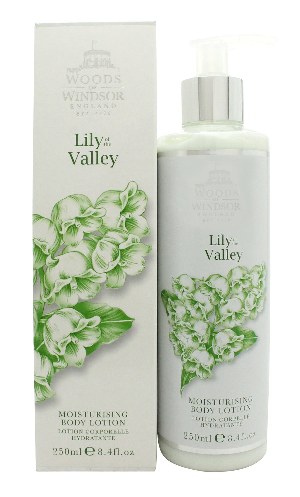 Woods of Windsor Lily of the Valley Moisturising Body Lotion 250ml Woods of Windsor