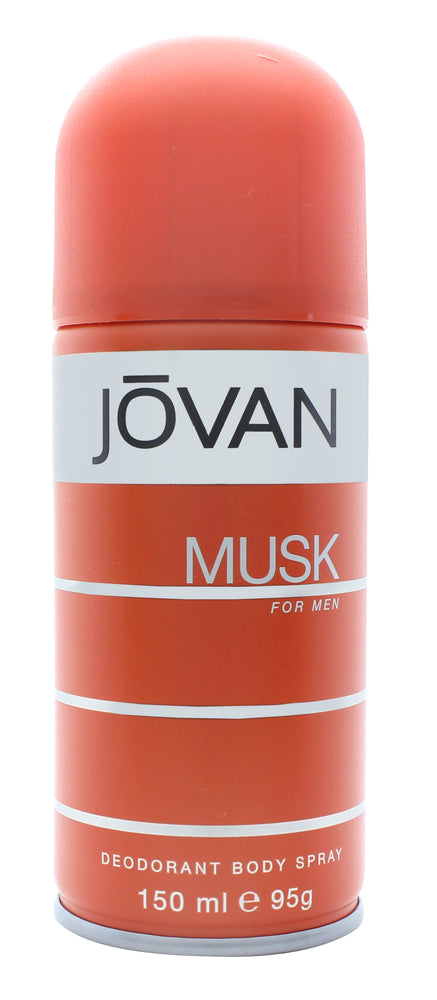 Jovan Musk For Men Deodorant  Body spray 150ml Jovan