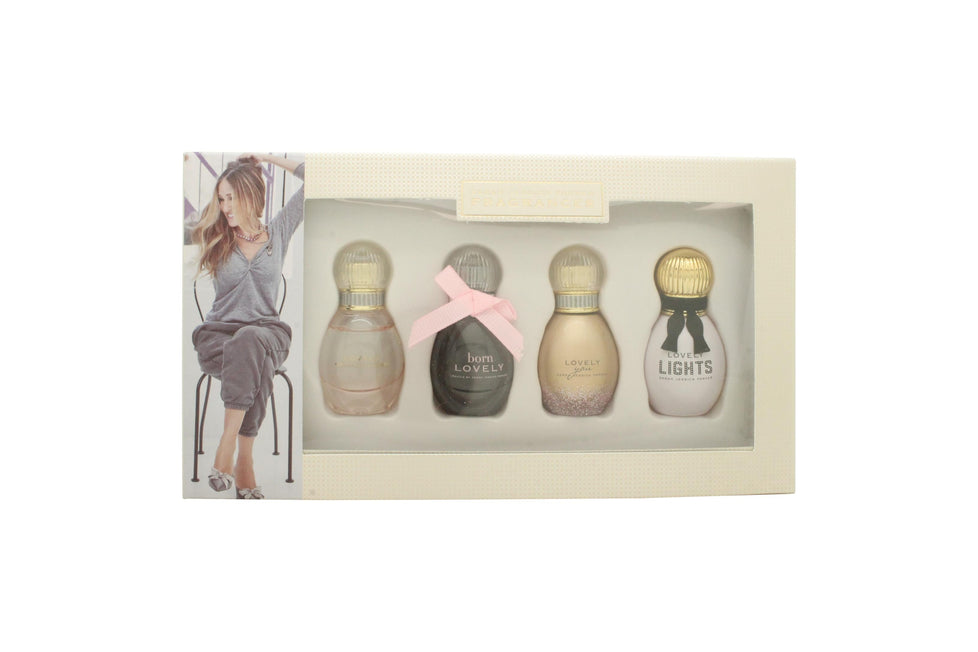 Sarah Jessica Parker Miniatures Gift Set 5ml Born Lovely EDP + 5ml Lovely EDP + 5ml Lovely You EDP + 5ml Lovely Lights EDP Sarah Jessica Parker