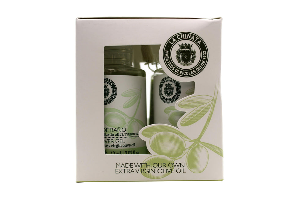 La Chinata Classic Line Presentset 60ml Bath Gel + 60ml Moisturizing Cream + 60ml Hair Conditioner + 60ml Shampoo La Chinata