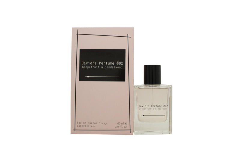 David's Perfume #02 Grapefruit & Sandalwood Eau de Parfum 60ml Spray David?s Perfume