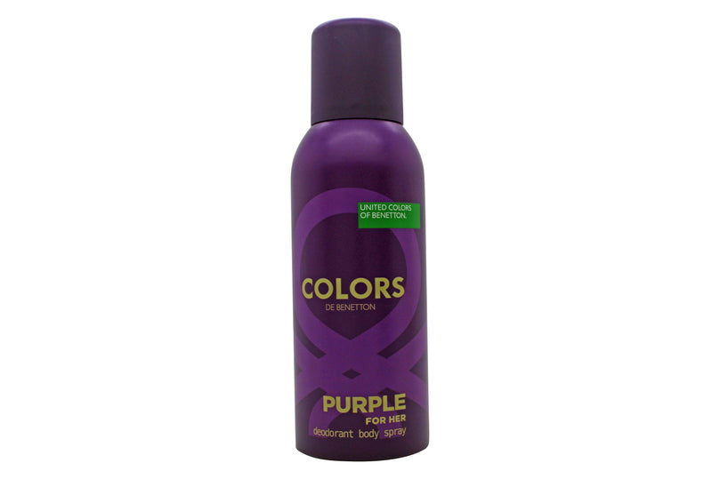 Benetton Colors de Benetton Purple Deodorant Spray 150ml Benetton