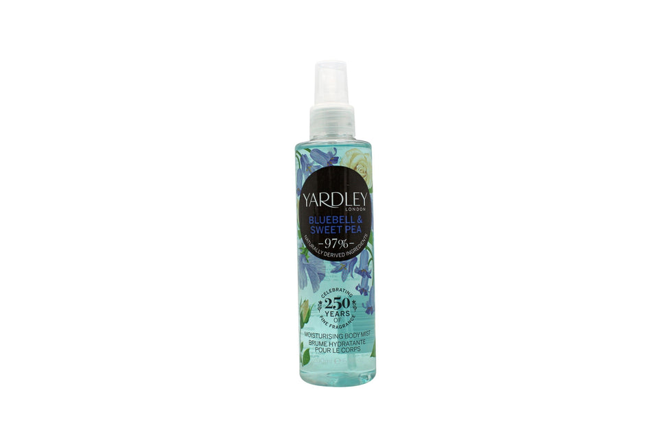 Yardley Bluebell & Sweet Pea Kroppsmist 200ml Spray Yardley