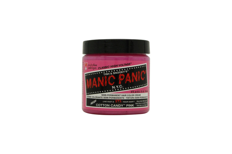 Manic Panic High Voltage Classic Semi-Permanent Hair Colour 118ml - Cotton Candy Pink Manic Panic