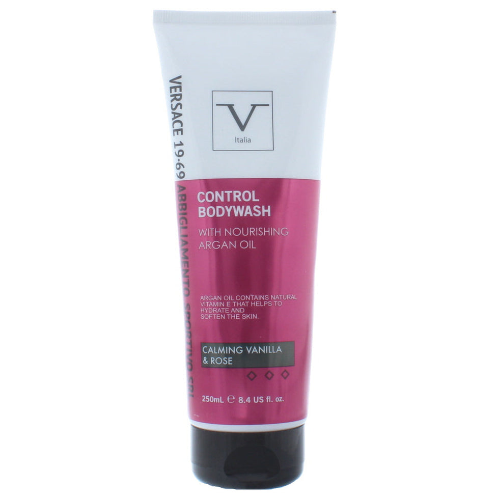 Versace 19.69 Abbigliamento SRL V Italia Control Calming Vanila & Rose Body Wash 250ml Versace 19.69 Abbigliamento SRL