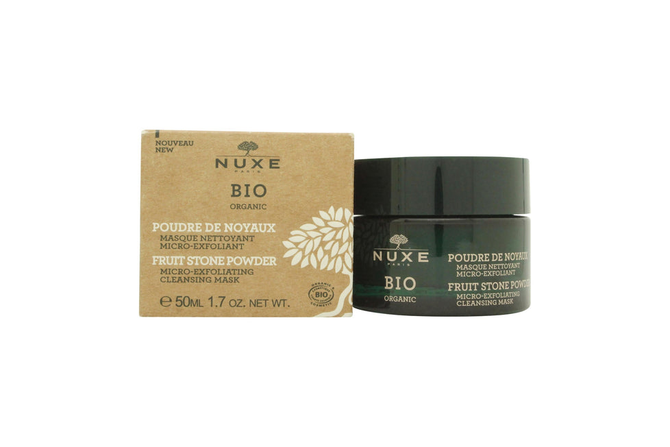 Nuxe Bio Organic Fruit Stone Powder Micro-Exfoliating Rengöringsmask 50ml Nuxe