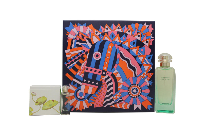 Hermès Un Jardin Sur Le Nil Gift Set 100ml EDT + 7.5ml EDT + 50g Soap Hermès