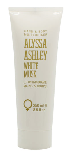 Alyssa Ashley White Musk Hand and Body Moisturiser 250ml Alyssa Ashley