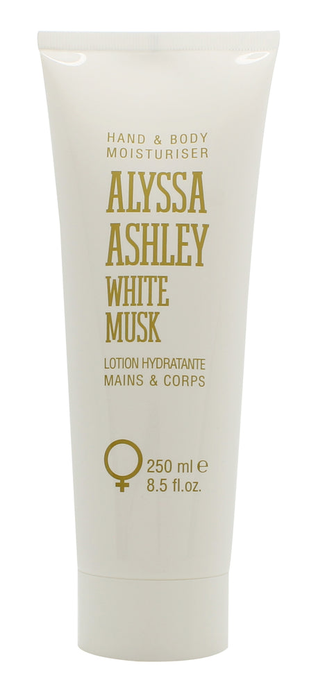 Alyssa Ashley White Musk Hand and Body Moisturiser 250ml Alyssa Ashley