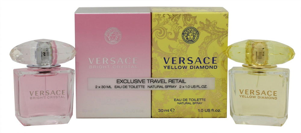 Versace Presentset 30ml Yellow Diamond EDT 30ml Bright Crystal EDT
