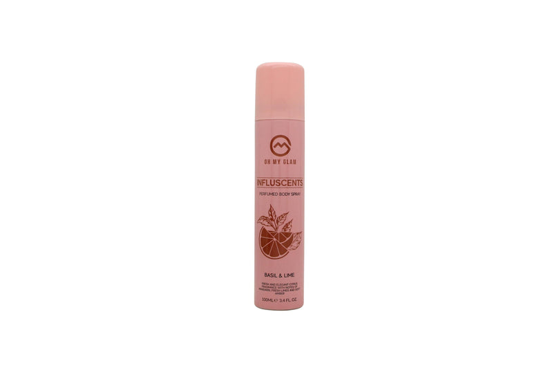 Oh My Glam Influscents Body Spray 100ml - Basil & Lime Oh My Glam