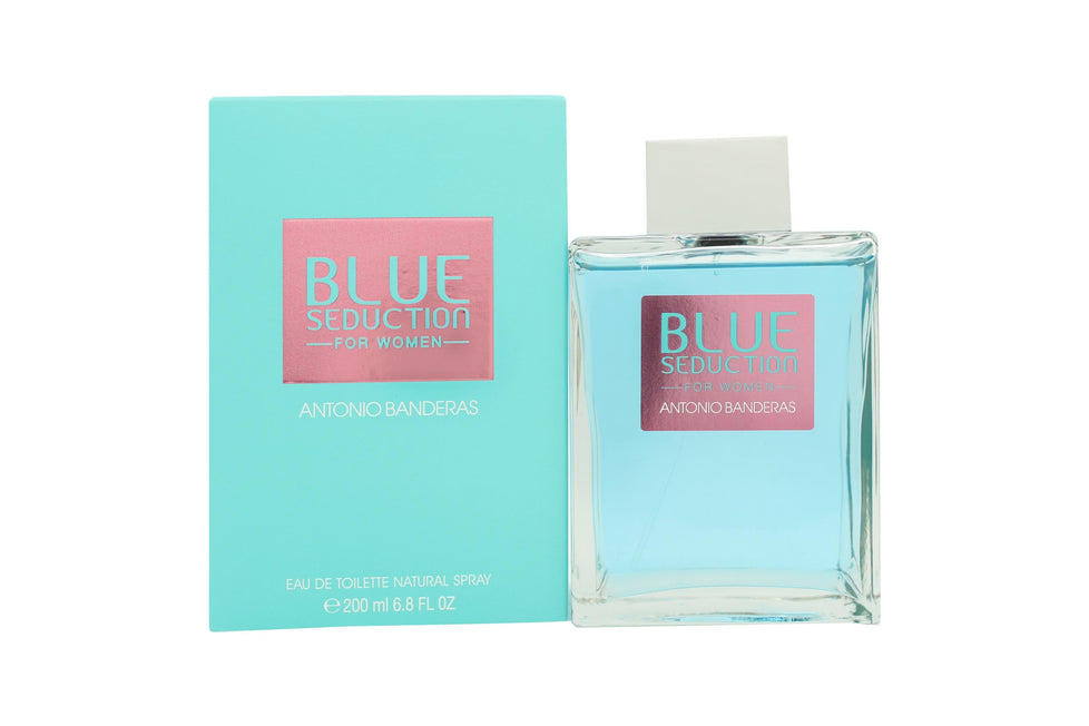 Antonio Banderas Blue Seduction for Women Eau de Toilette 200ml Spray Antonio Banderas