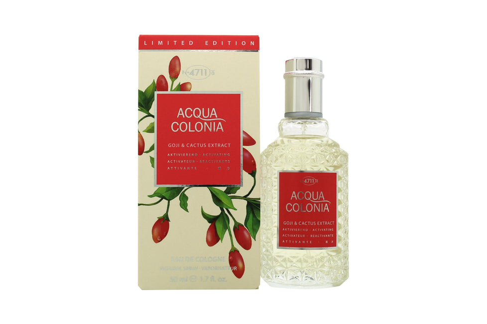 Mäurer & Wirtz 4711 Acqua Colonia Goji & Cactus Extract Eau de Cologne 50ml Sprej Mäurer & Wirtz