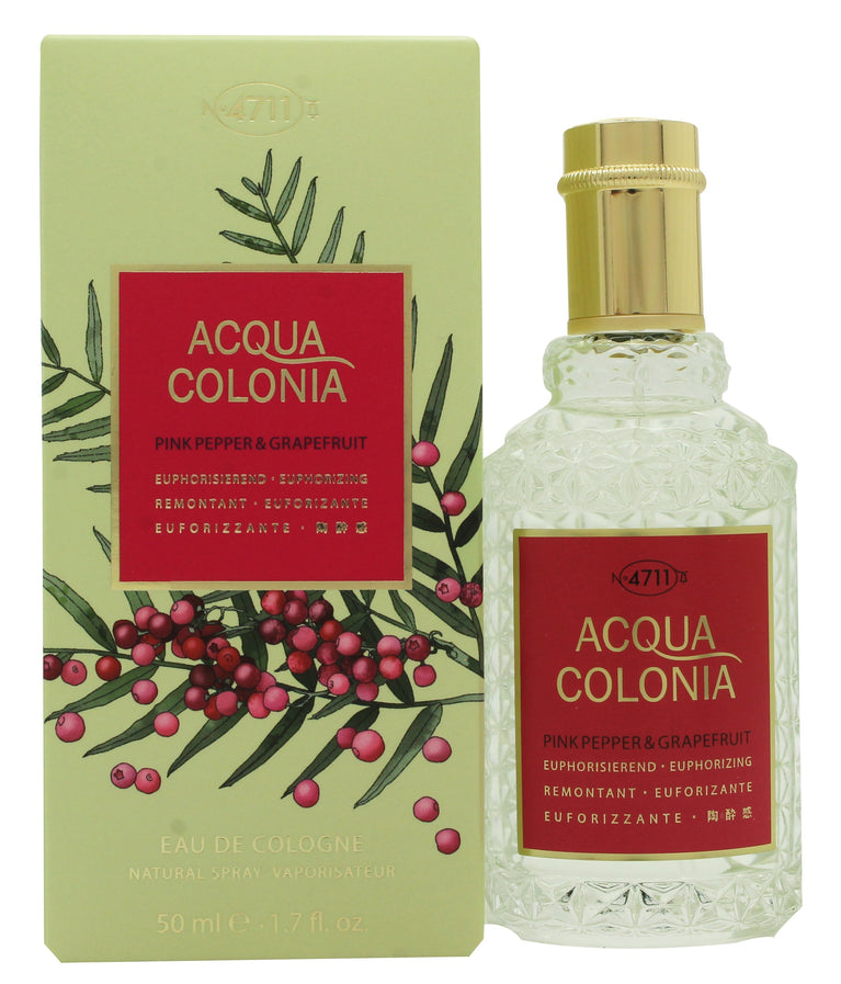 Mäurer & Wirtz 4711 Acqua Colonia Pink Pepper & Grapefruit Eau de Cologne 50ml Spray Mäurer & Wirtz