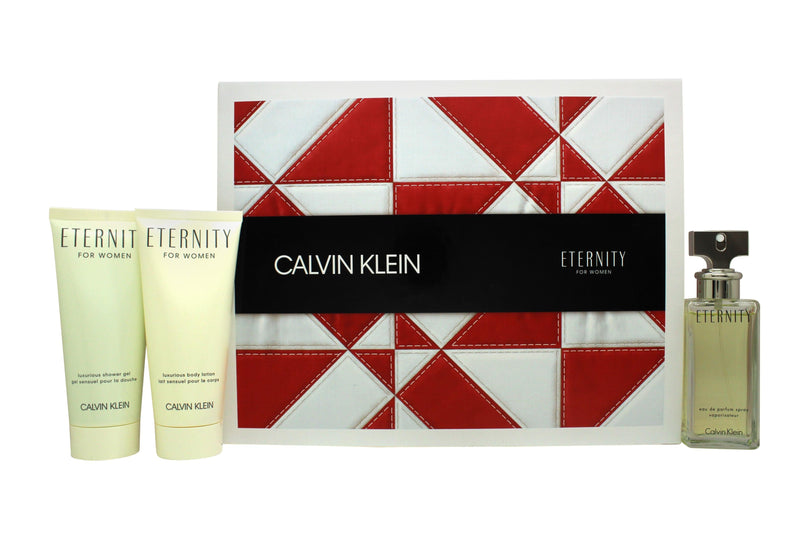 Calvin Klein Eternity Presentset 50ml EDP + 100ml Shower Gel + 100ml Body Lotion Calvin Klein