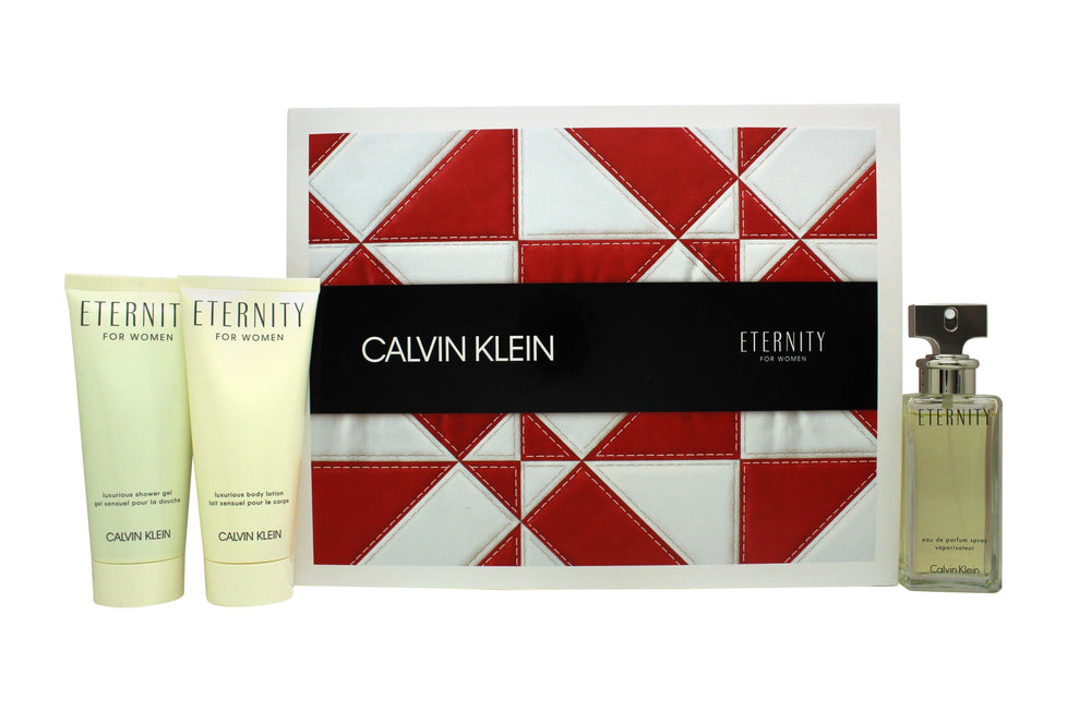 Calvin Klein Eternity Presentset 50ml EDP + 100ml Shower Gel + 100ml Body Lotion Calvin Klein
