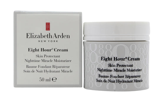 Elizabeth Arden Eight Hour Cream Skin Protectant Nighttime Miracle Moisturiser 50ml Elizabeth Arden