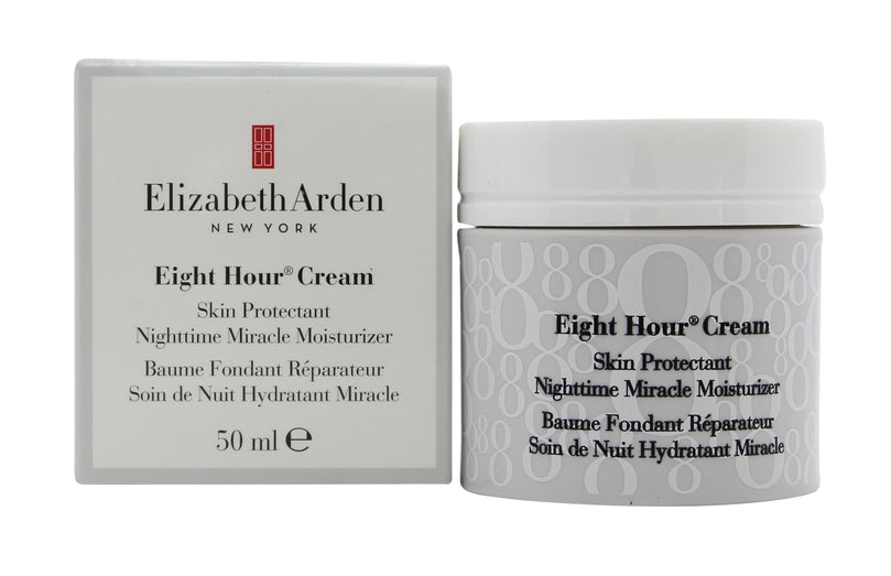 Elizabeth Arden Eight Hour Cream Skin Protectant Nighttime Miracle Moisturiser 50ml Elizabeth Arden