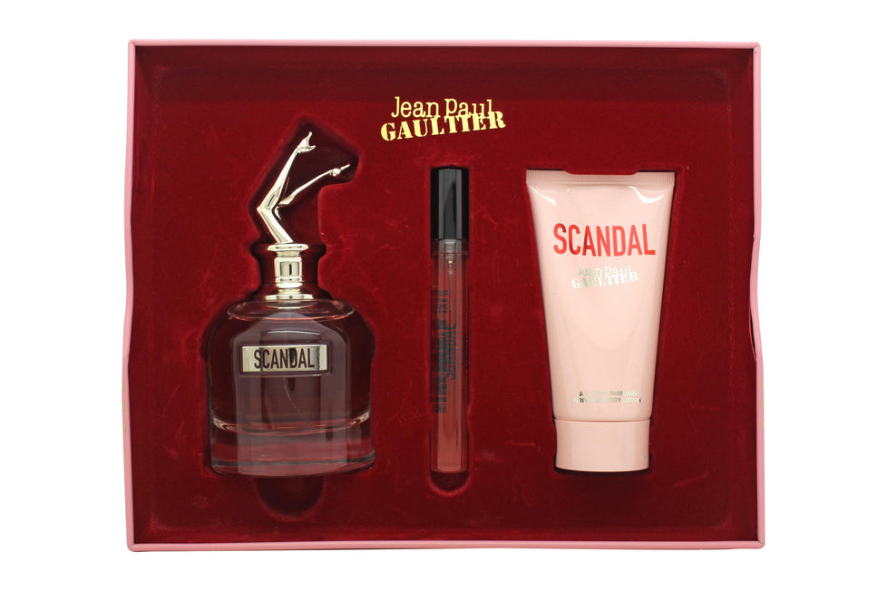 Jean Paul Gaultier Scandal Gift Set 80ml EDP + 75ml Body Lotion + 10ml EDP Jean Paul Gaultier